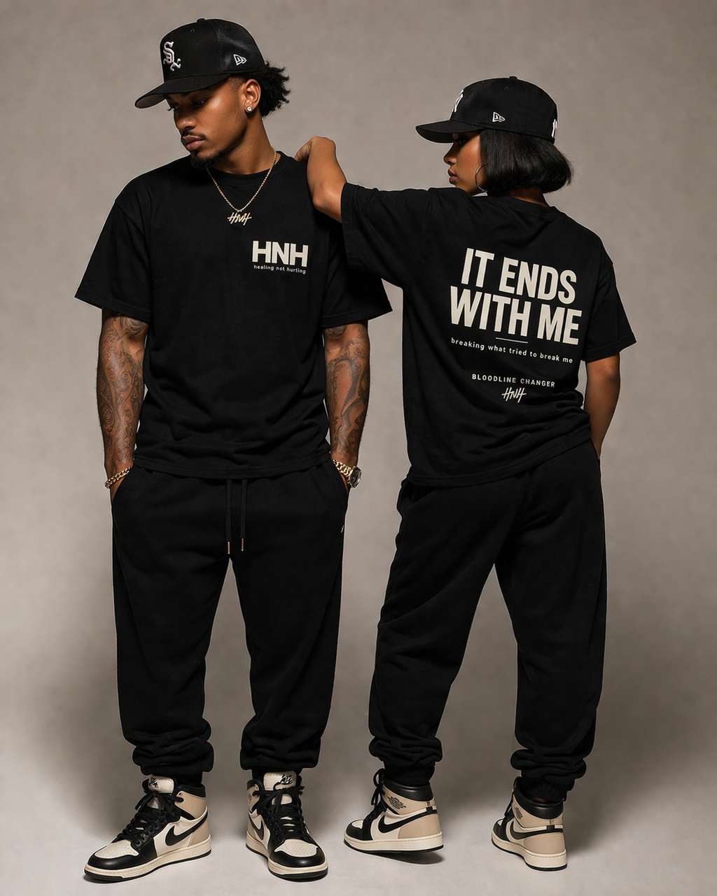 It Ends With Me Statement Tee