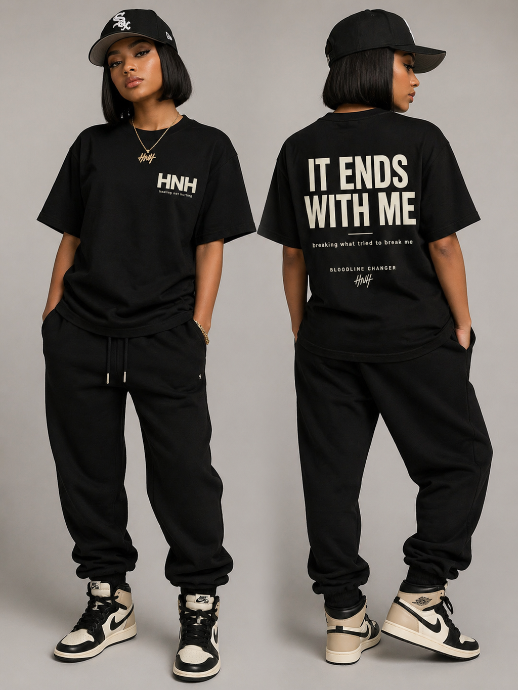 It Ends With Me Statement Tee