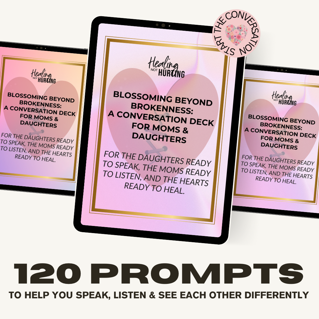 BLOSSOMING BEYOND BROKENNESS: Mother + Daughter Edition