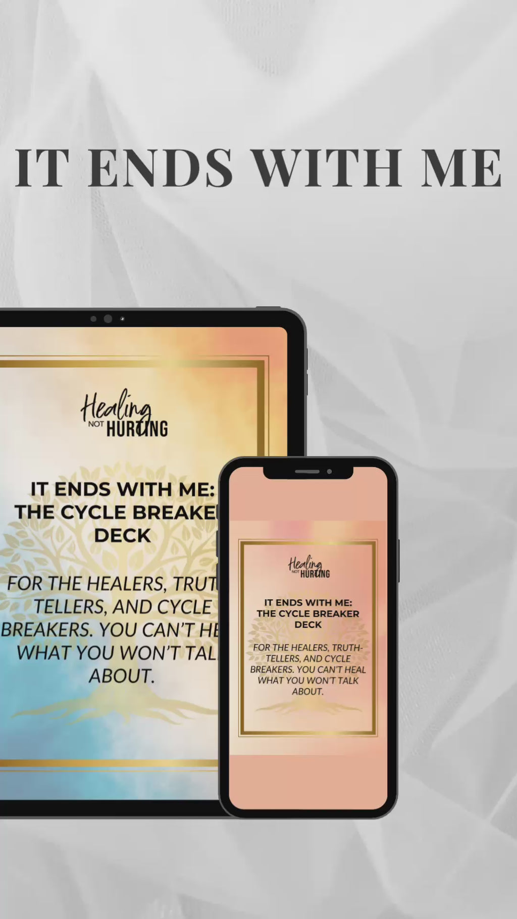 IT ENDS WITH ME: Generational Healing Deck