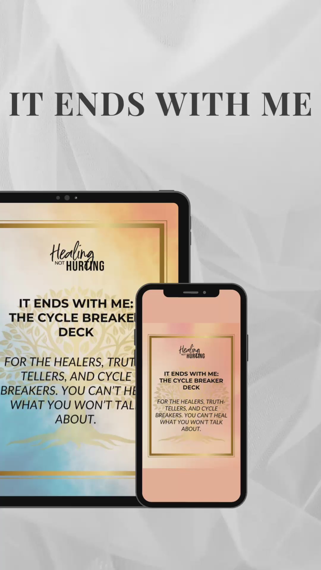 IT ENDS WITH ME: Generational Healing Deck