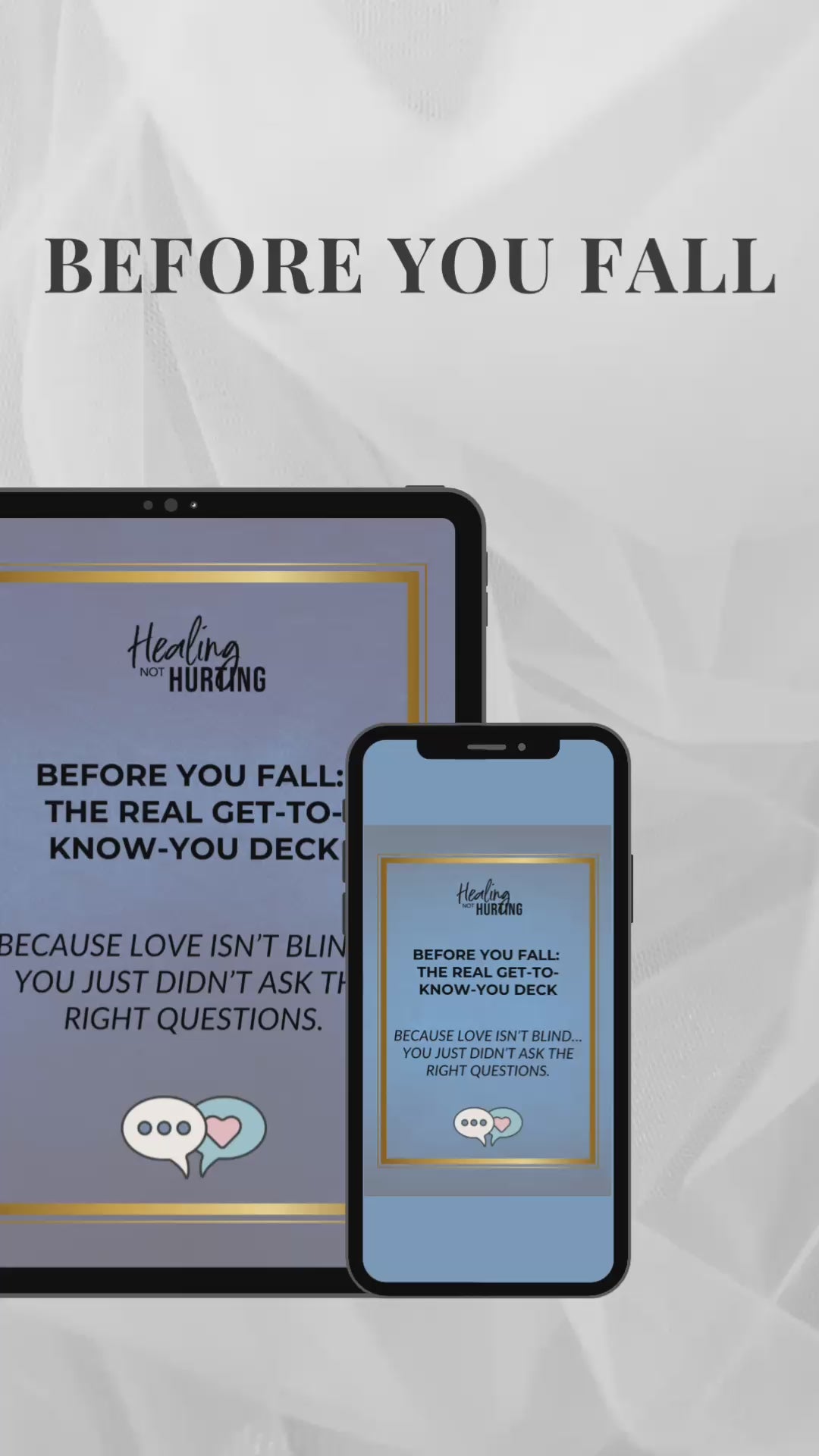 BEFORE YOU FALL: Love + Dating Edition